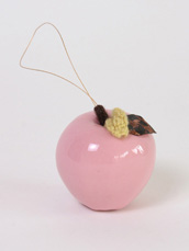 Ceramic Candy Apple Ornament