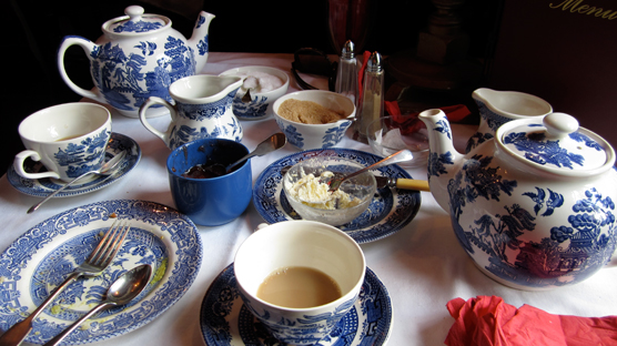 Our teatime treats were gobbled up in double time.