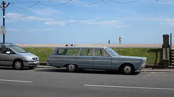 A very roomy Plymouth I spied on the seafront in Worthing.