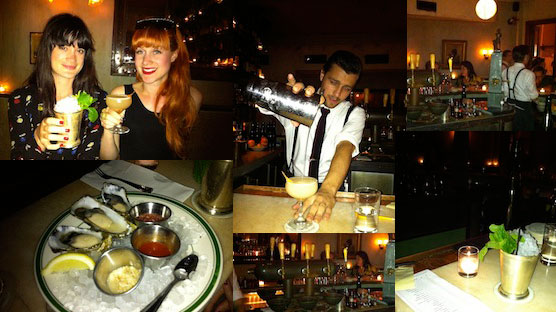 Cocktails and oysters Cocktails and oysters