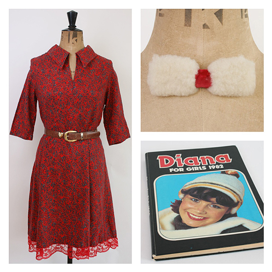 New in! Paisley frock, Diana annual and fuzzy bow tie. New in! Paisley frock, Diana annual and fuzzy bow tie.