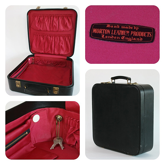 New in! Stunning 1960s travel case.