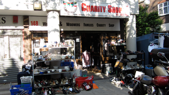 Charity Shop, Whitecross Street, London EC1