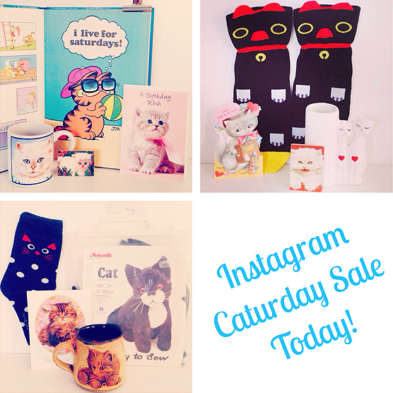 Instagram Caturday Sale - today!